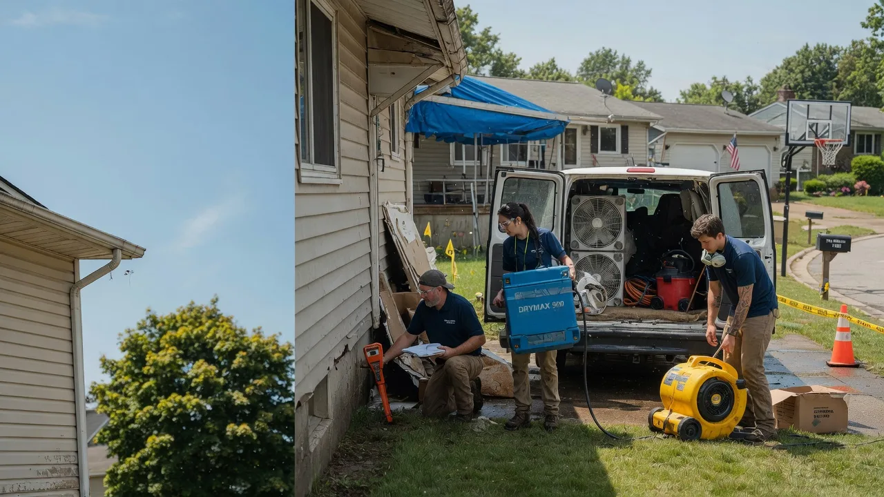 Ceiling Leak Cleanup in Cynthiana, IN near me