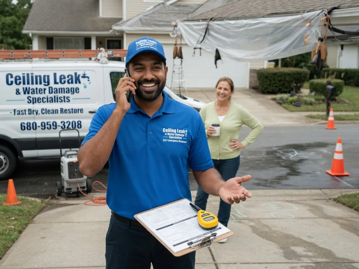 Ceiling Leak Cleanup Cynthiana, IN FAQs